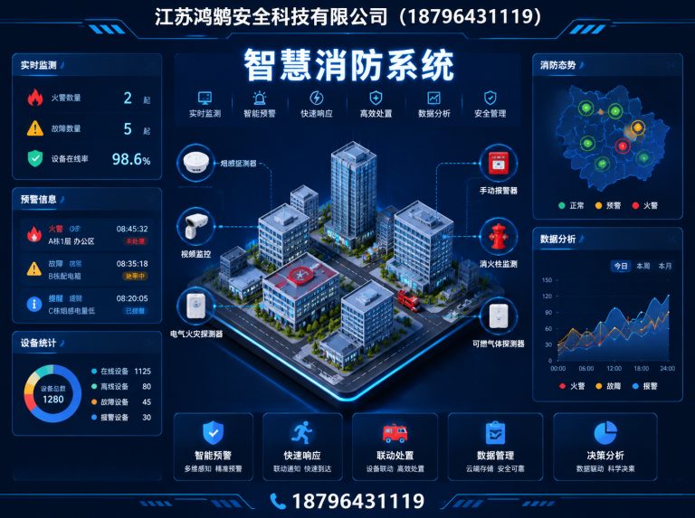 兴安消防通信指挥展示图