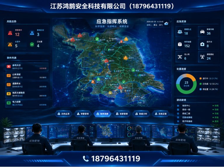 兴安无人机巡检系统展示图